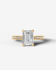 Margaret (Emerald) 14k Yellow Gold 001