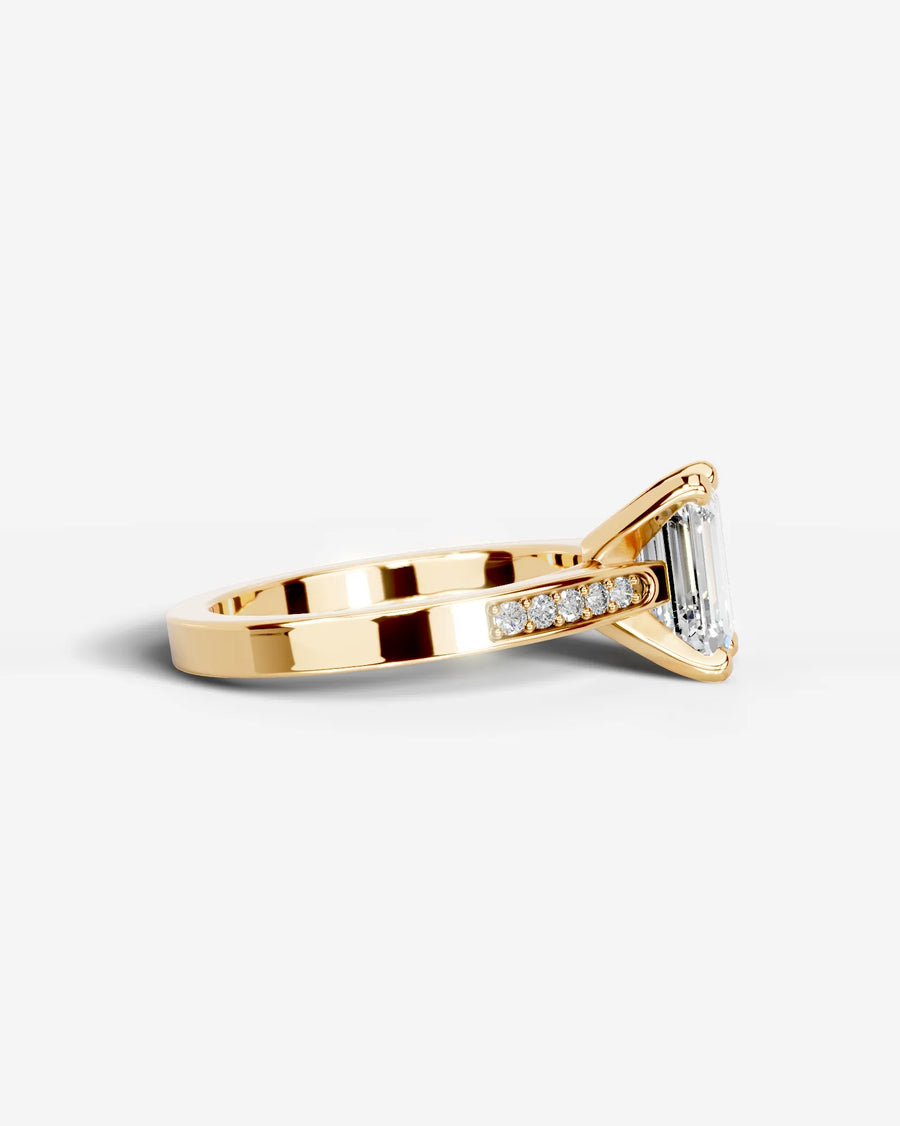 Margaret (Emerald) 14k Yellow Gold 003