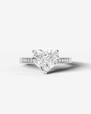 Margaret (Heart) 18k White Gold 001