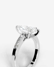 Margaret (Marquise) 14k White Gold 005