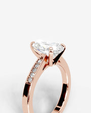 Margaret (Pear) 14k Rose Gold 005