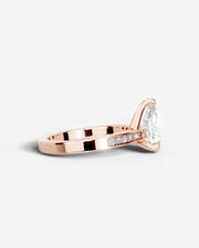 Margaret (Pear) 14k Rose Gold 003