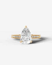 Margaret (Pear) 18k Yellow Gold 001