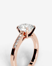 Margaret (Round) 14k Rose Gold 005