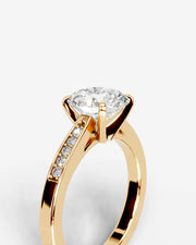 Margaret (Round) 14k Yellow Gold 005