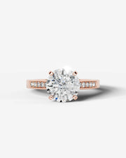 Margaret (Round) 14k Rose Gold 001