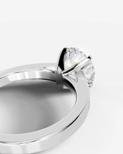 Margaret (Round) 14k White Gold 002