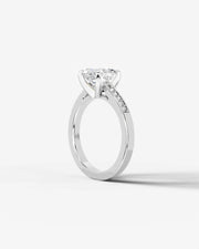 Margaret (Cushion) 14k White Gold 004