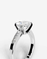Margaret (Cushion) 18k White Gold 005