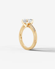 Margaret (Cushion) 14k Yellow Gold 004