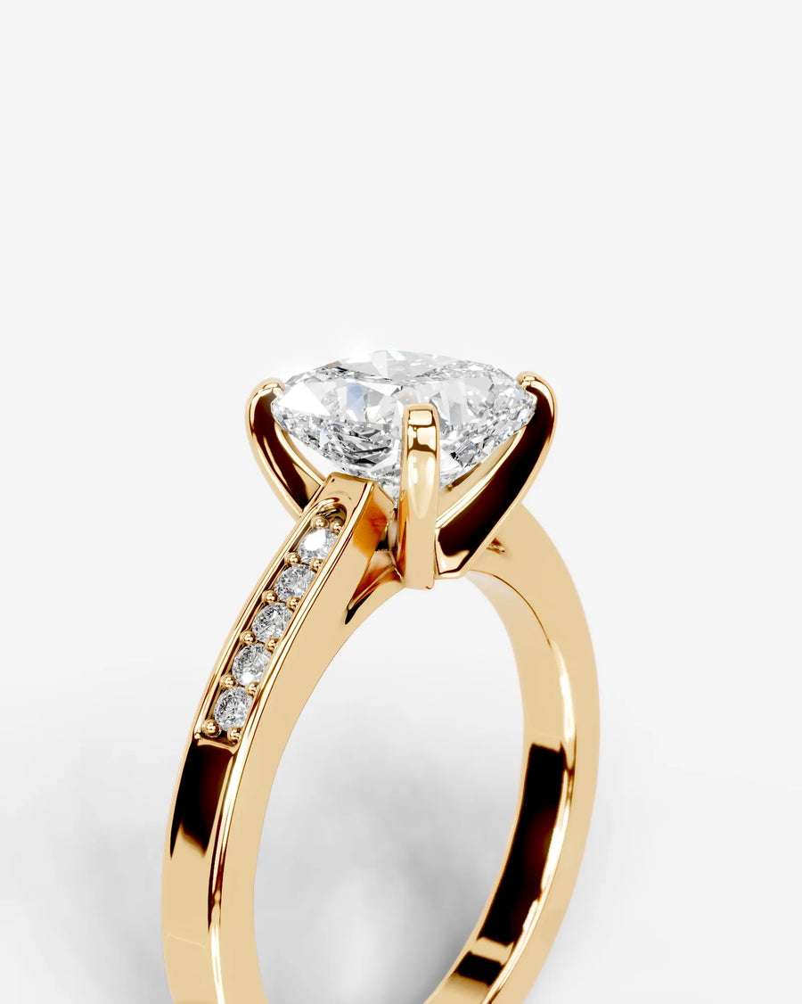Margaret (Cushion) 18k Yellow Gold 005