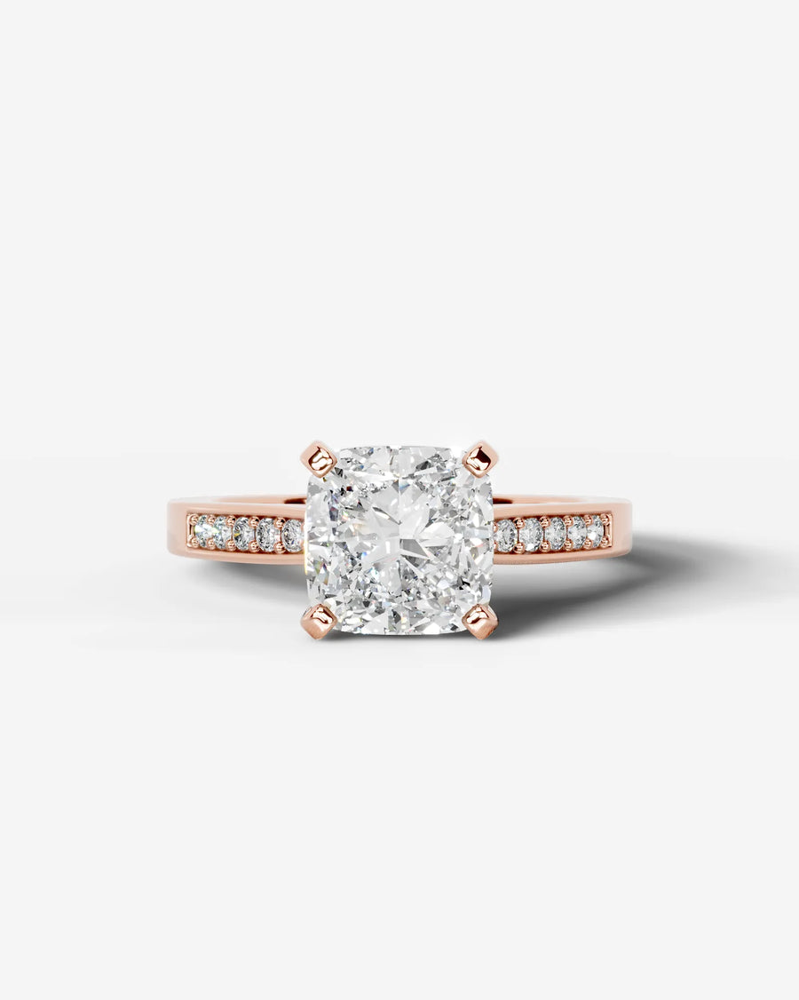 Margaret (Cushion) 14k Rose Gold 001