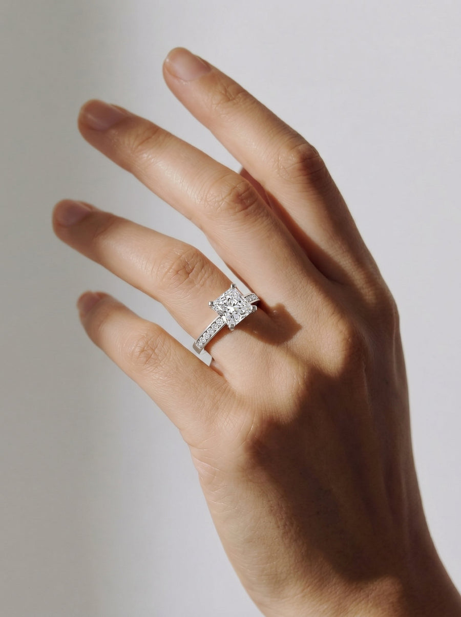 Margaret (Radiant) 14k White Gold 006