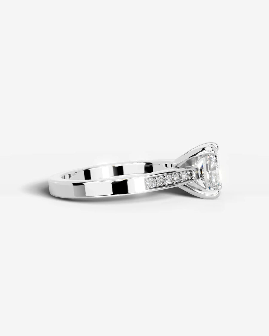 Margaret (Radiant) 14k White Gold 003