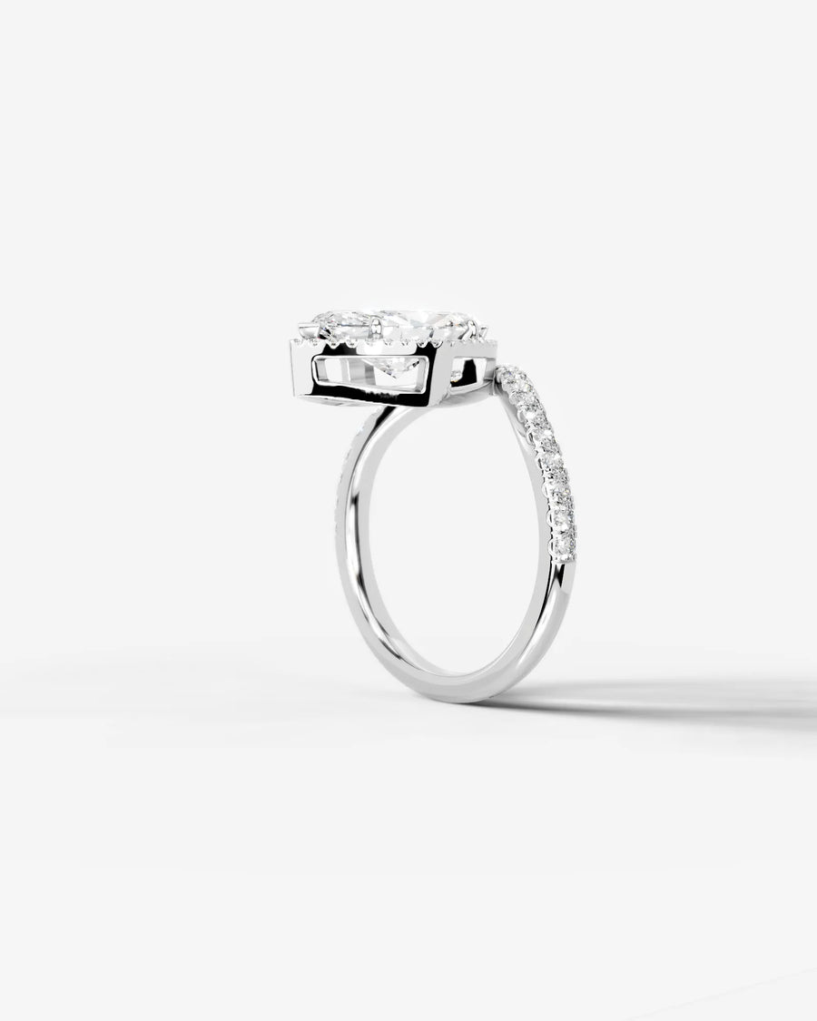 Miranda (Marquise) 18k White Gold 004