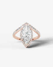 Miranda (Marquise) 14k Rose Gold 001