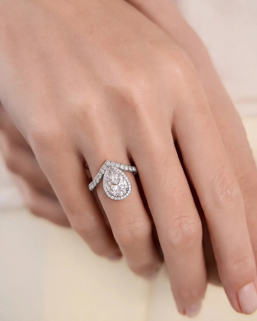 Miranda (Pear) Platinum 006