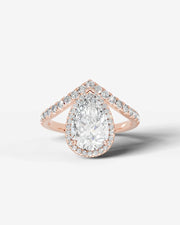 Miranda (Pear) 14k Rose Gold 001