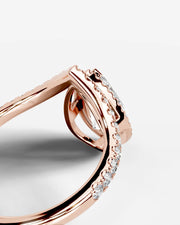Miranda (Pear) 14k Rose Gold 004