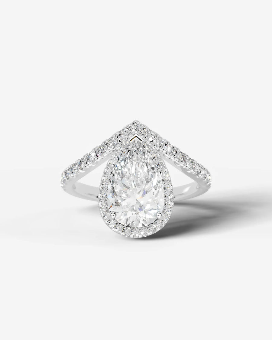Miranda (Pear) Platinum 001