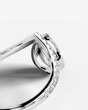 Miranda (Pear) 18k White Gold 004