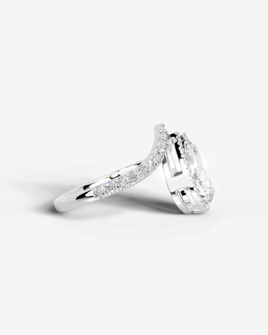 Miranda (Pear) Platinum 005