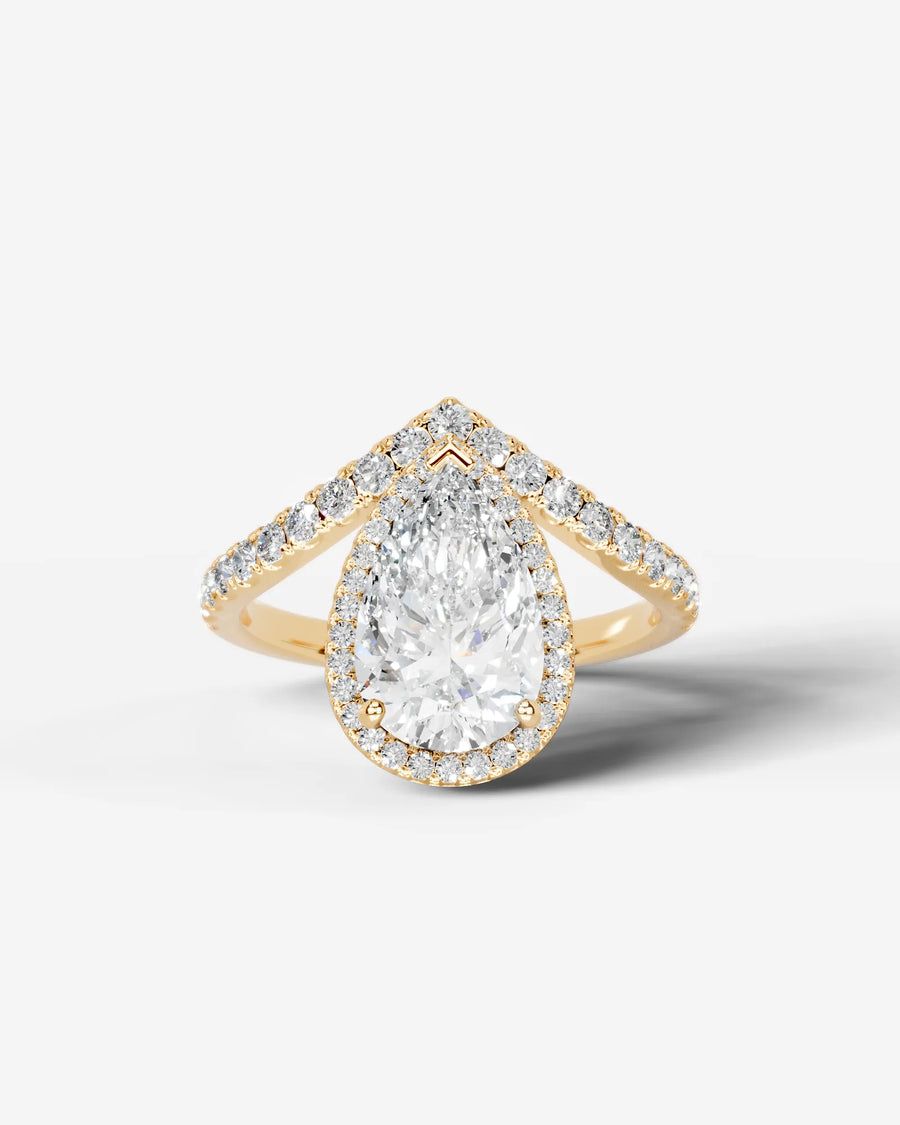 Miranda (Pear) 18k Yellow Gold 001