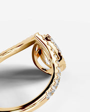 Miranda (Pear) 14k Yellow Gold 004