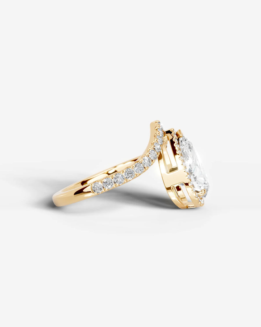 Miranda (Pear) 14k Yellow Gold 005