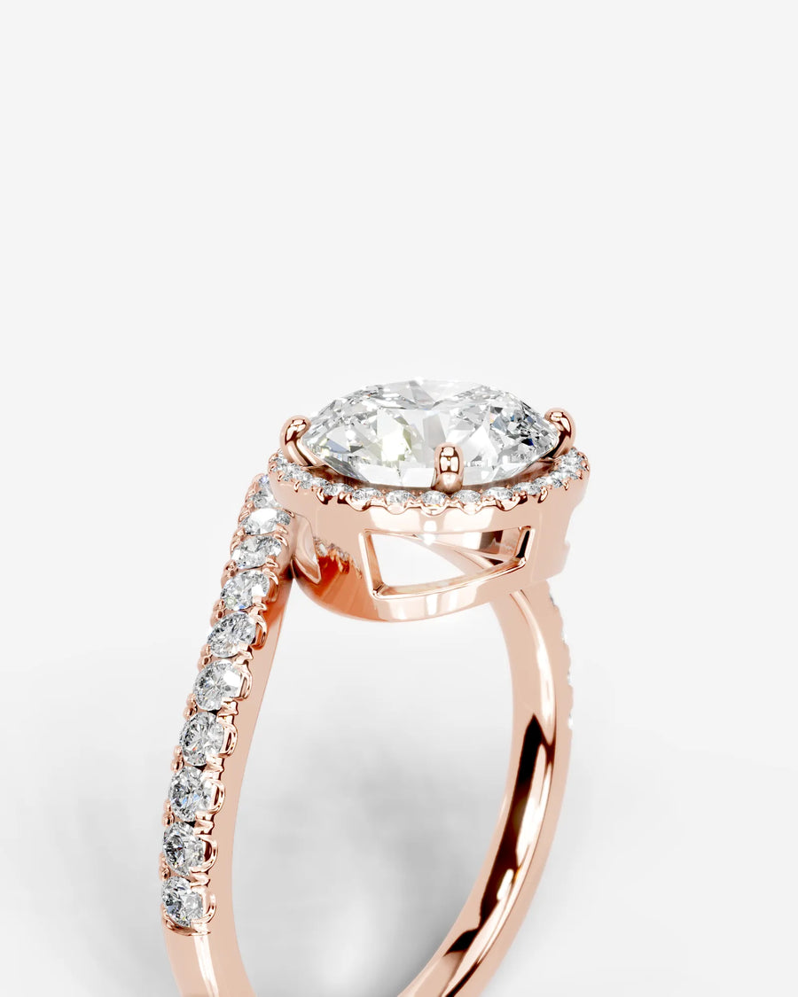 Miranda (Round) 14k Rose Gold 003