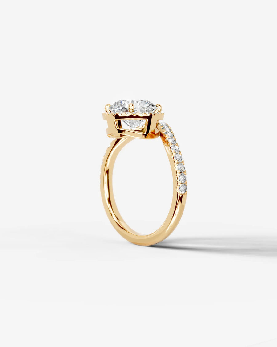 Miranda (Round) 14k Yellow Gold 002