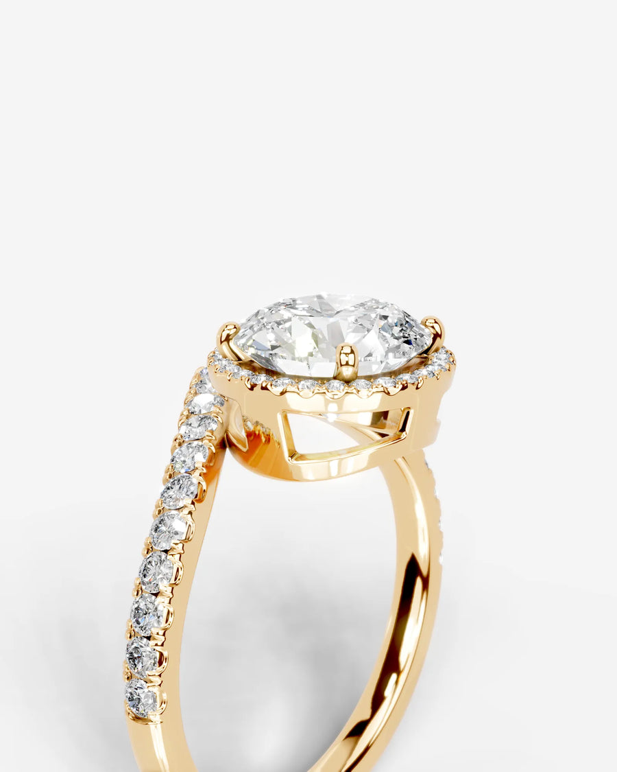 Miranda (Round) 14k Yellow Gold 003