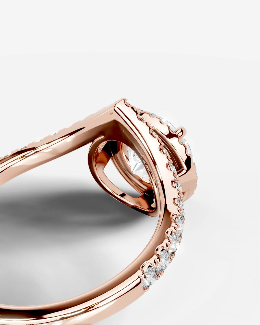 Miranda (Round) 14k Rose Gold 004