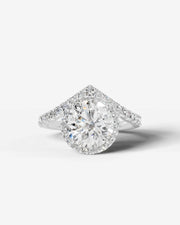 Miranda (Round) 14k White Gold 001