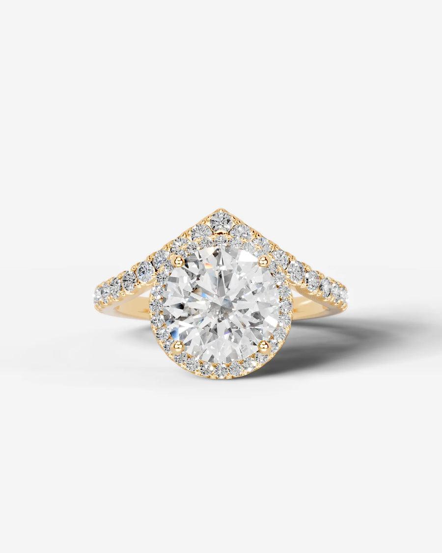 Miranda (Round) 14k Yellow Gold 001