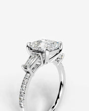 Mun (Asscher) Platinum 003
