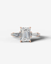 Mun (Emerald) 14k Rose Gold 001