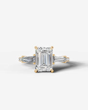 Mun (Emerald) 18k Yellow Gold 001