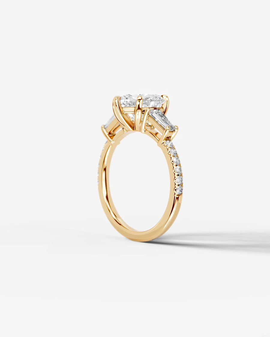 Mun (Heart) 18k Yellow Gold 002