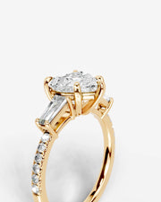 Mun (Heart) 18k Yellow Gold 003
