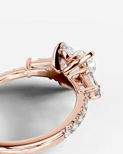 Mun (Heart) 14k Rose Gold 004