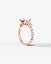 Mun (Marquise) 14k Rose Gold 002