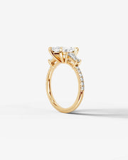 Mun (Marquise) 14k Yellow Gold 002