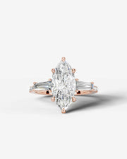 Mun (Marquise) 14k Rose Gold 001