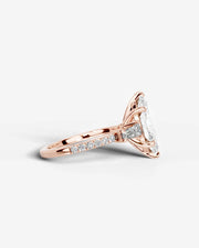 Mun (Marquise) 14k Rose Gold 005