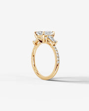 Mun (Princess) 14k Yellow Gold 002