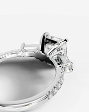 Mun (Princess) 14k White Gold 004