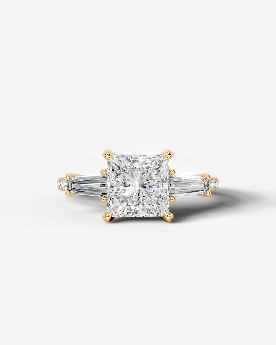Mun (Princess) 18k Yellow Gold 001