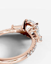 Mun (Round) 14k Rose Gold 004