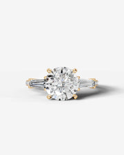 Mun (Round) 18k Yellow Gold 001